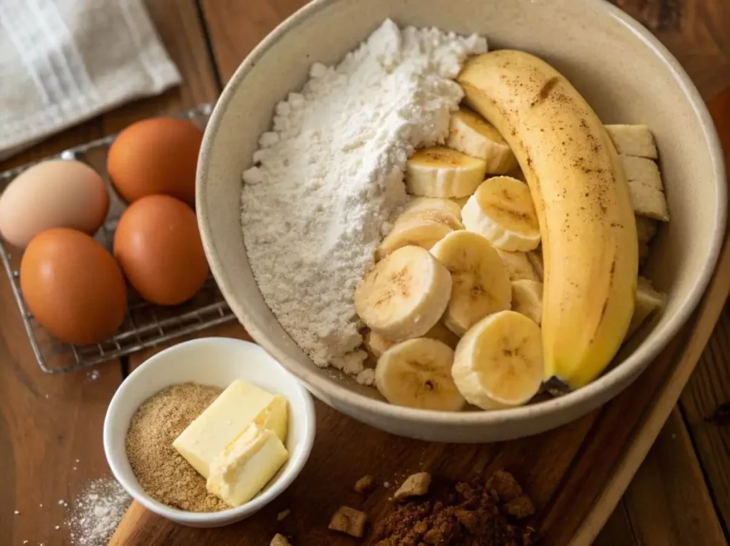 banana bread ingredient