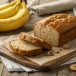 3 ingredient banana bread